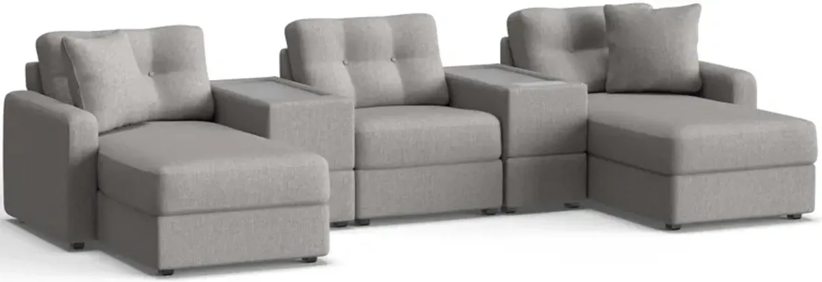 ModularOne 5-pc. Sectional w/One Power Console