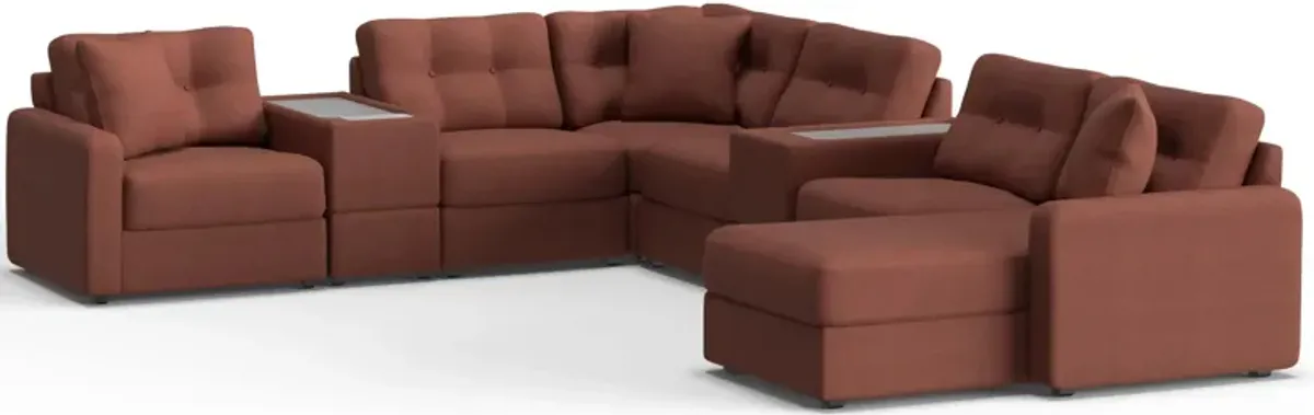 ModularOne 8-pc. Sectional w/One Power Console