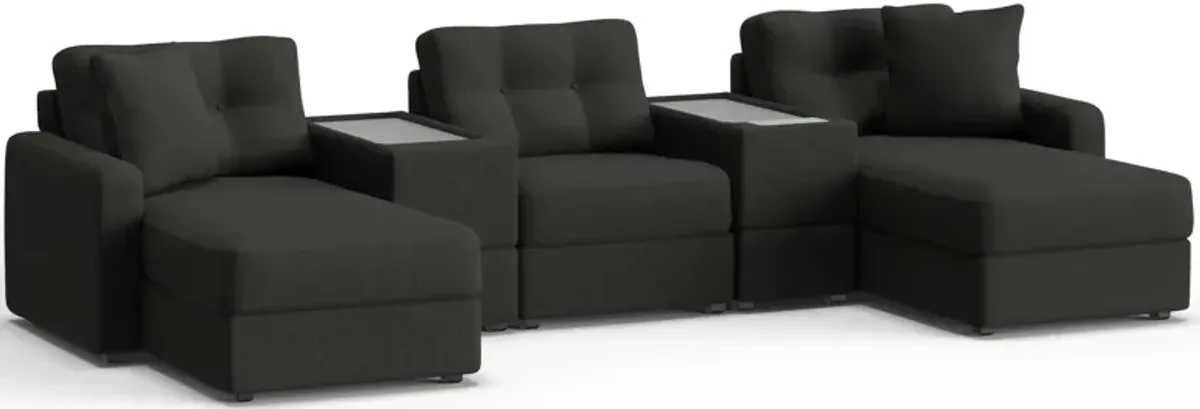 ModularOne 5-pc. Sectional w/One Power Console