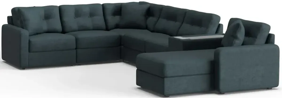 ModularOne 7-pc. Sectional w/One Power Console