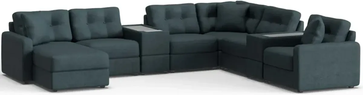 ModularOne 8-pc. Sectional w/One Power Console