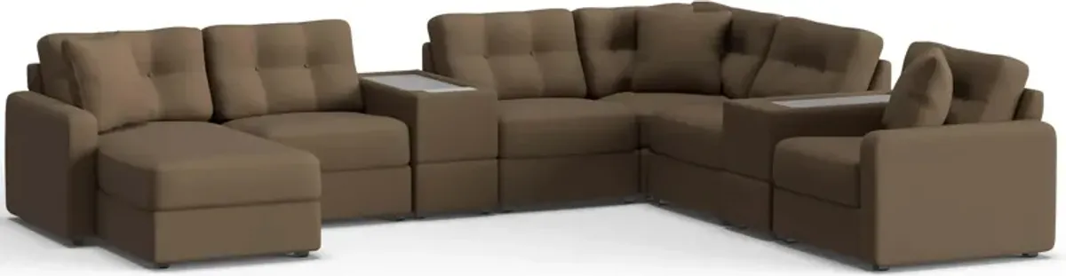 ModularOne 8-pc. Sectional w/One Power Console