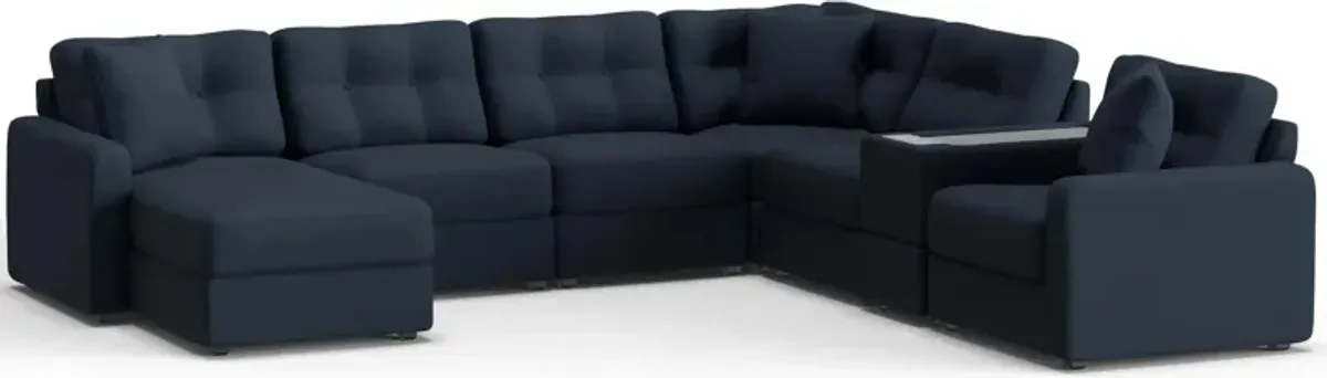 ModularOne 7-pc. Sectional w/One Power Console