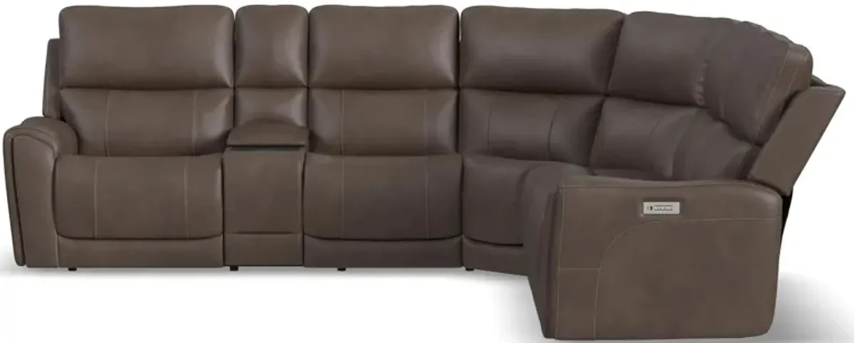 Calvin 6-pc. Triple Power Reclining Sectional
