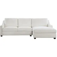 Tolley 2-pc. Sectional with Right Chaise in Ivory by Homelegance