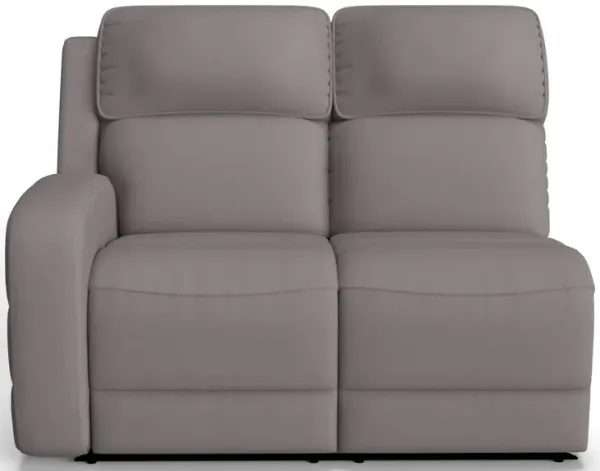 Everitt Chenille Left Arm Facing Power Loveseat