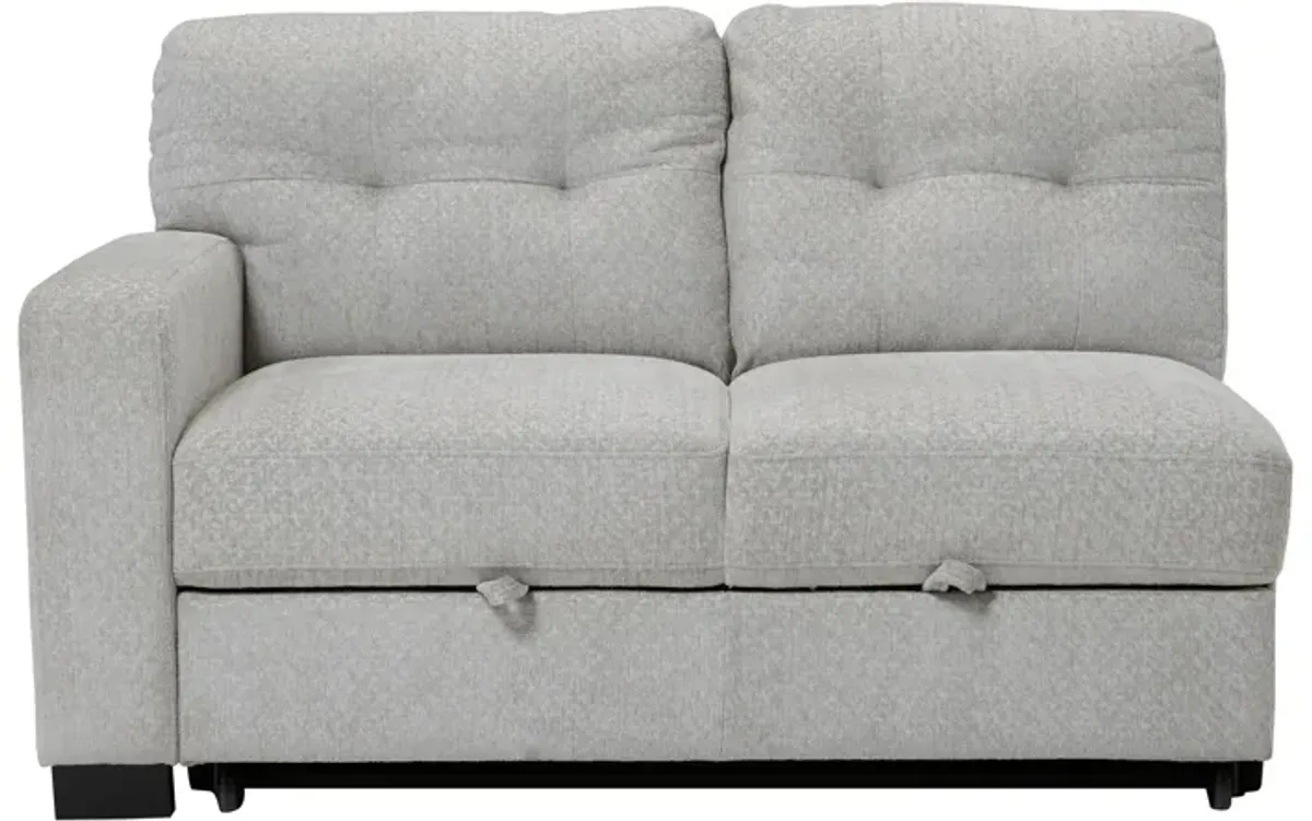 Pierce Left Arm Facing Loveseat w/ Pop Up Sleeper