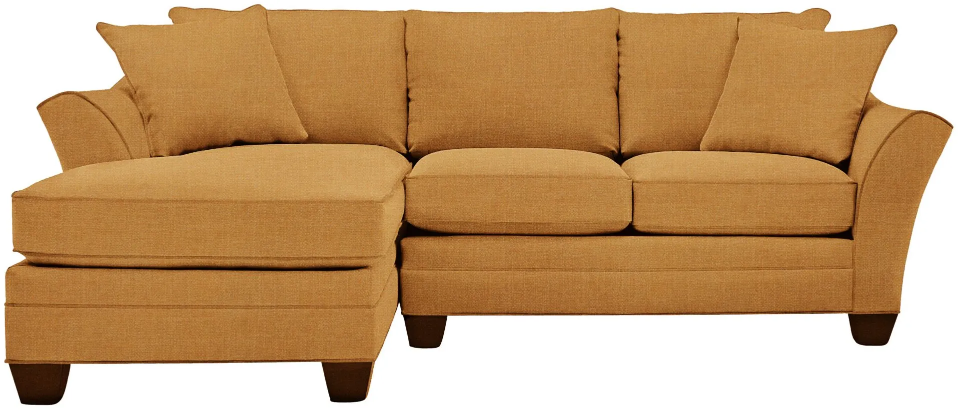 Foresthill 2-pc. Left Hand Chaise Sectional Sofa in Elliot Sunflower by H.M. Richards