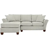 Foresthill 2-pc. Left Hand Chaise Sectional Sofa in Elliot Smoke by H.M. Richards