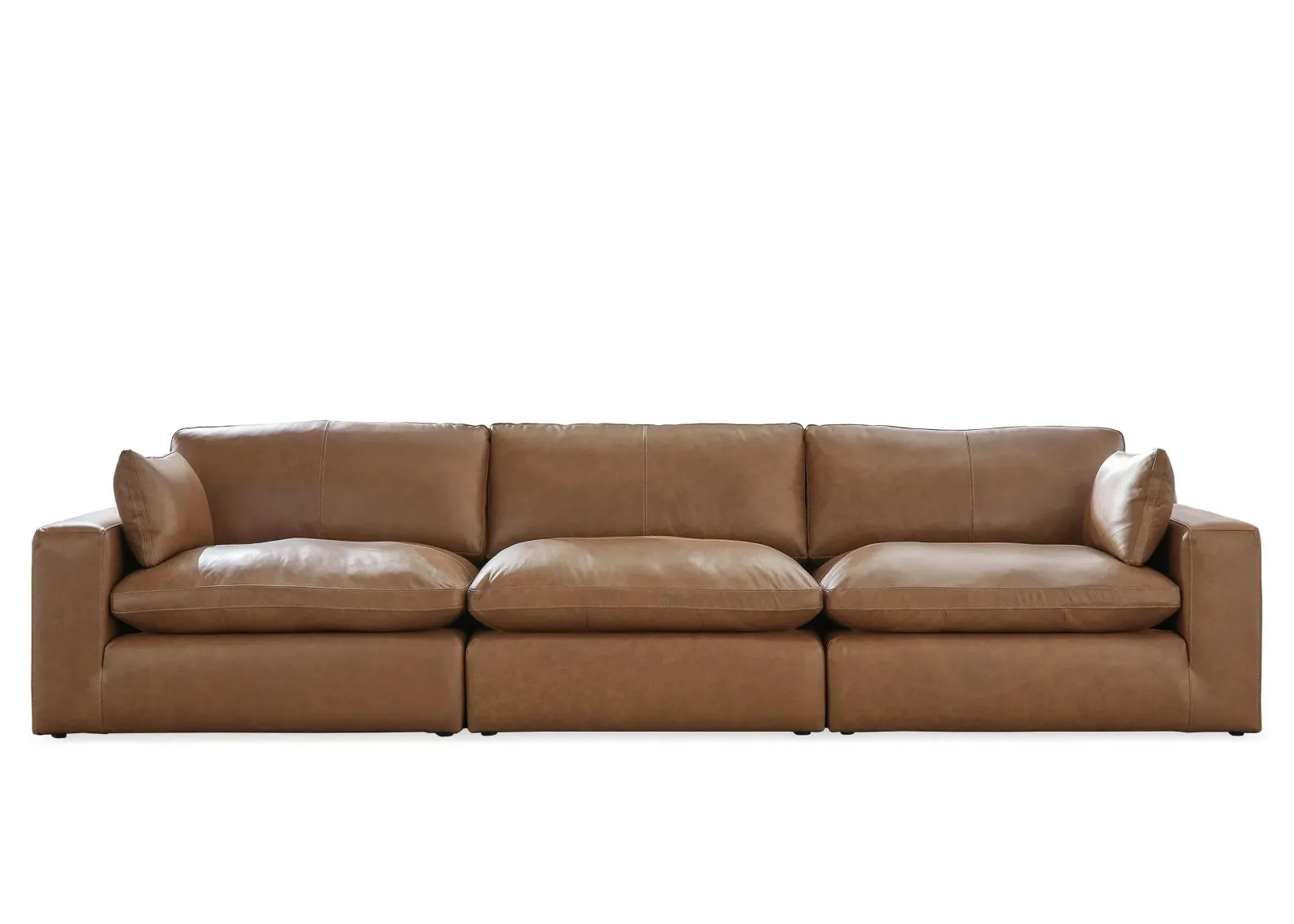 Emilia 3-pc. Sectional Sofa in Caramel by Ashley Furniture