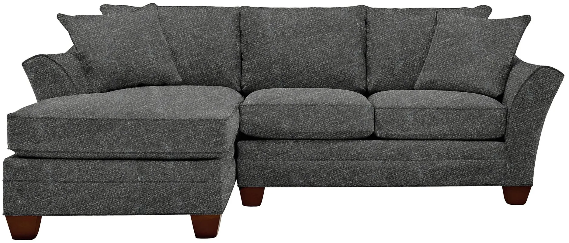 Foresthill 2-pc. Left Hand Chaise Sectional Sofa in Elliot Graphite by H.M. Richards