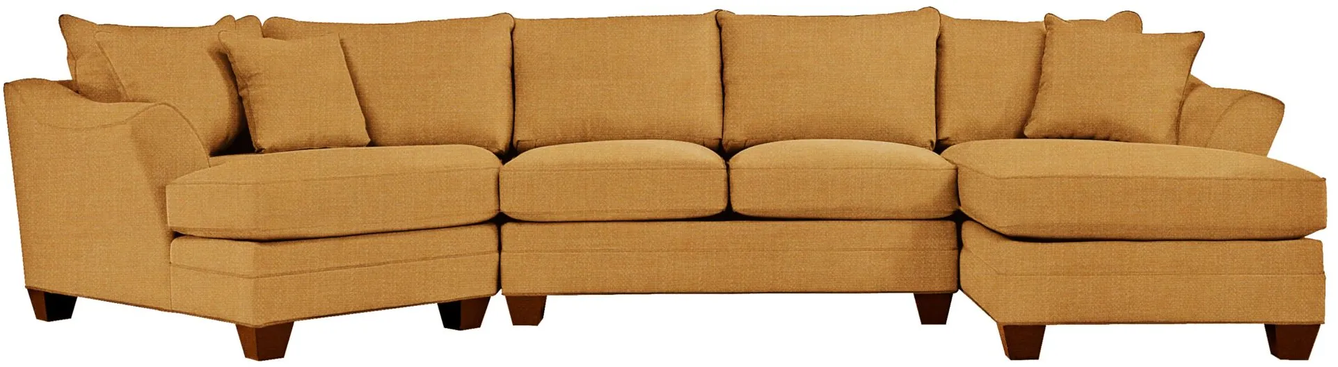 Foresthill 3-pc. Right Hand Facing Sectional Sofa in Elliot Sunflower by H.M. Richards
