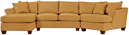 Foresthill 3-pc. Left Hand Facing Sectional Sofa in Elliot Sunflower by H.M. Richards
