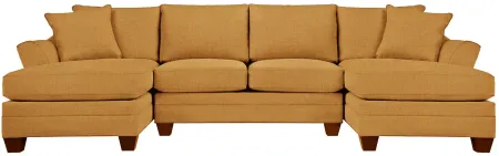 Foresthill 3-pc. Symmetrical Chaise Sectional Sofa in Elliot Sunflower by H.M. Richards
