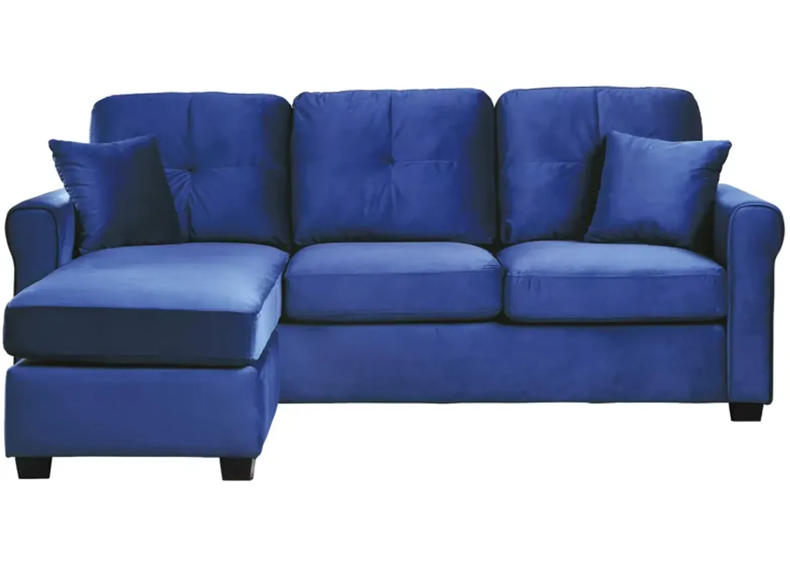 Grenadier 2-pc. Reversible Sectional Sofa in Navy by Homelegance