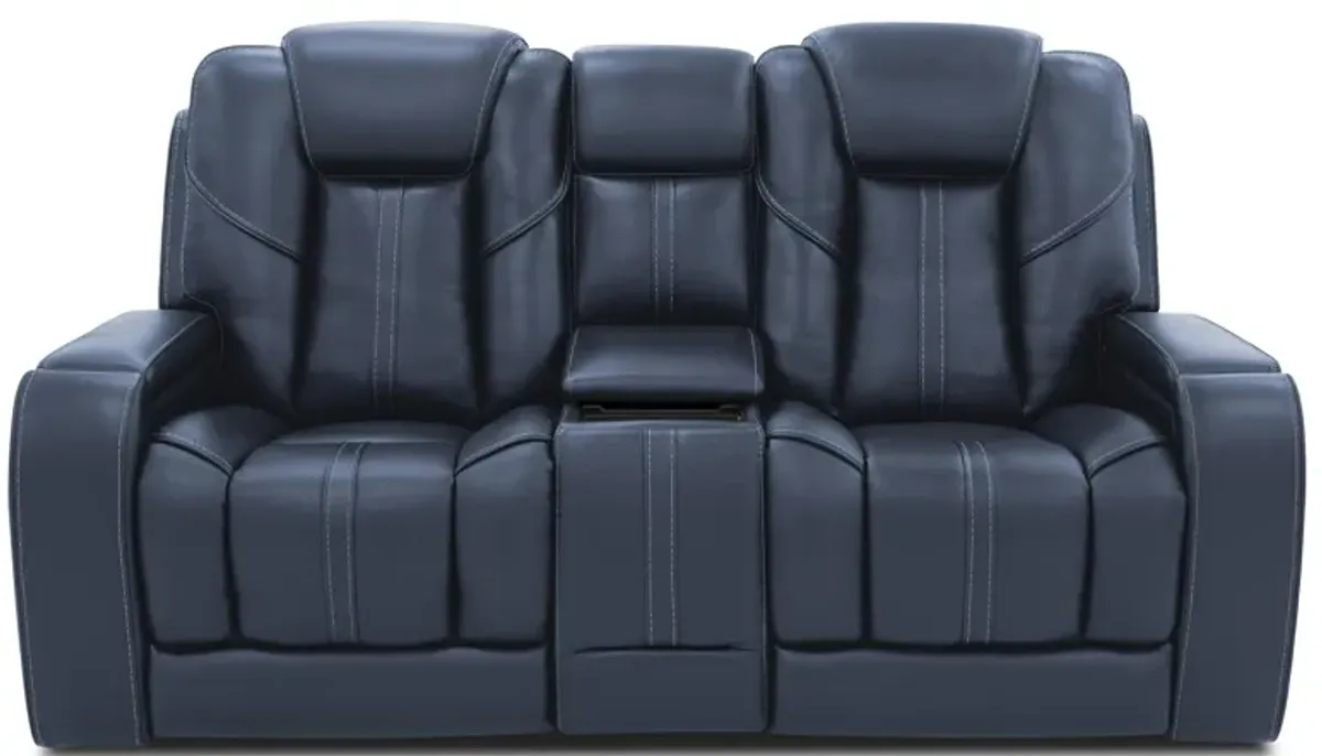 Starlight Zero Gravity Triple Power Loveseat w/ Immersive Entertainment, Heat & Massage