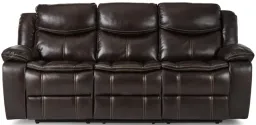 Brown Faux Leather color