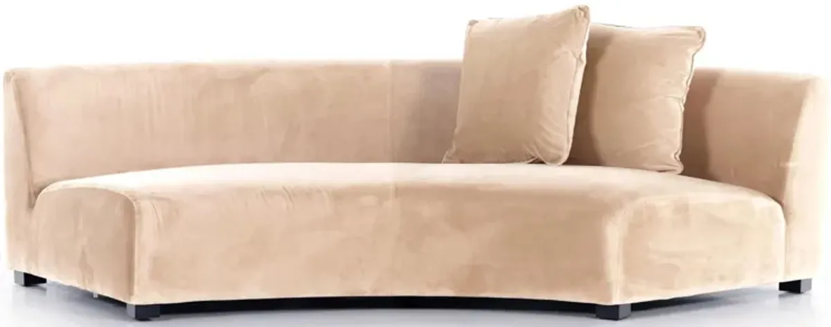 Liam Right Arm Facing Sofa in Surrey Camel by Four Hands