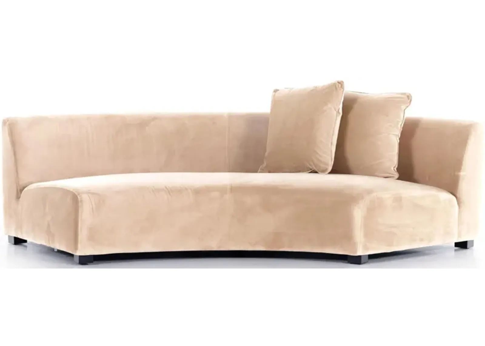 Liam Right Arm Facing Sofa in Surrey Camel by Four Hands