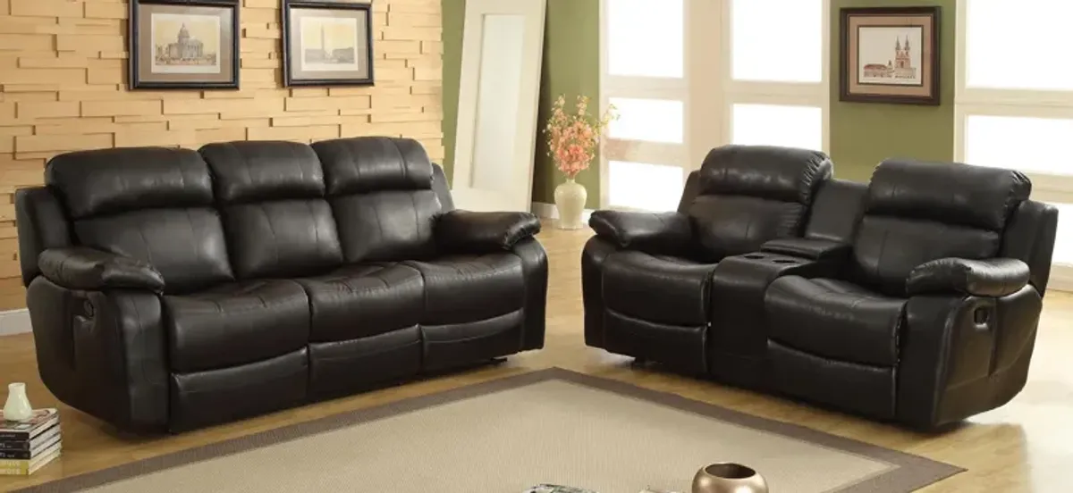 Dwyer Double Reclining Sofa With Center Drop-Down Cup Holders