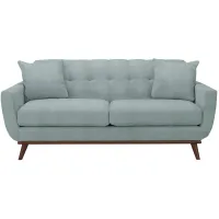 Milo Apartment Sofa in Suede-So-Soft Hydra by H.M. Richards