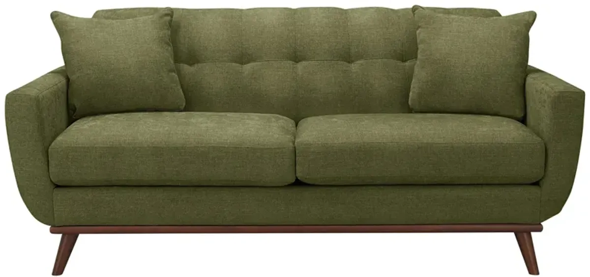 Milo Apartment Sofa in Suede-So-Soft Pine by H.M. Richards