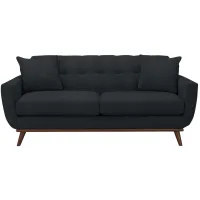 Milo Apartment Sofa in Suede-So-Soft- Slate by H.M. Richards