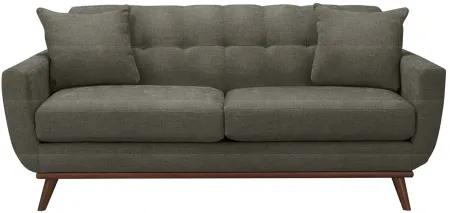 Milo Apartment Sofa in Suede-So-Soft Greystone by H.M. Richards