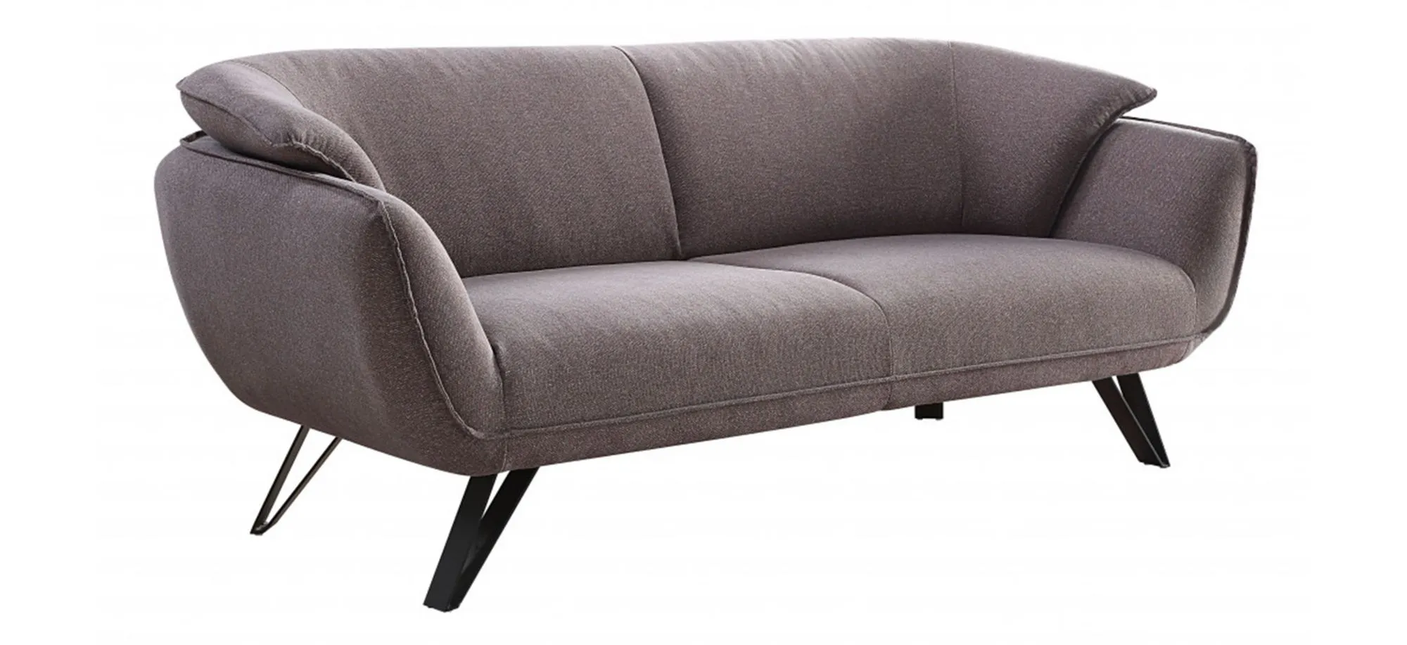 Ipsum Sofa in Gray by HomeRoots