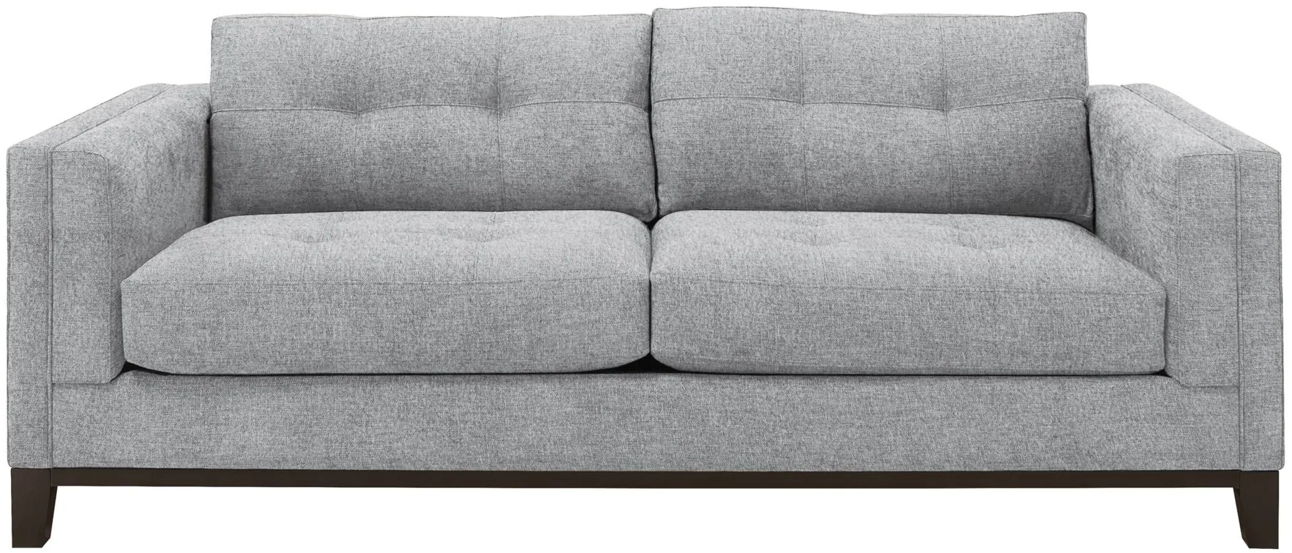 Mirasol Sofa in Suede so Soft Platnium by H.M. Richards