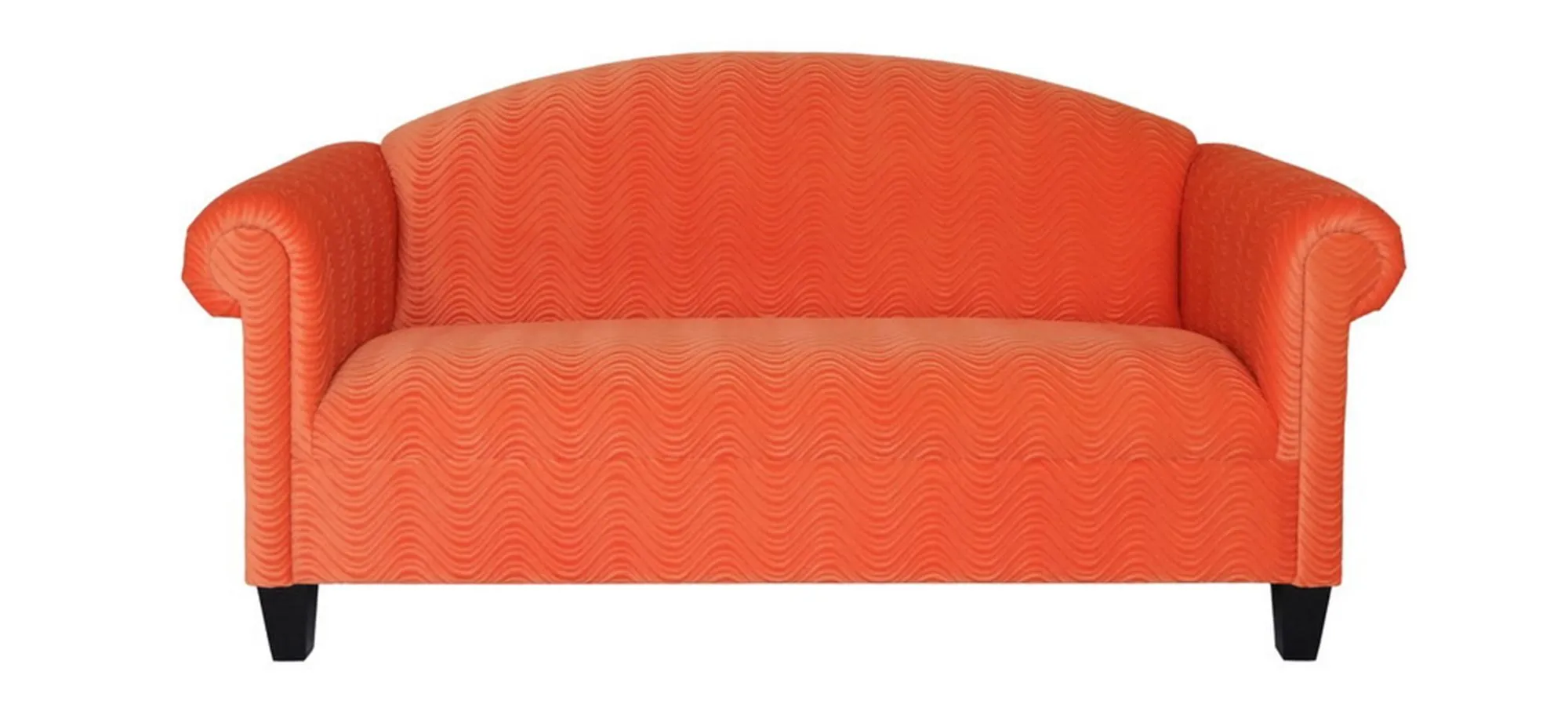 Torba Sofa in Orange by HomeRoots