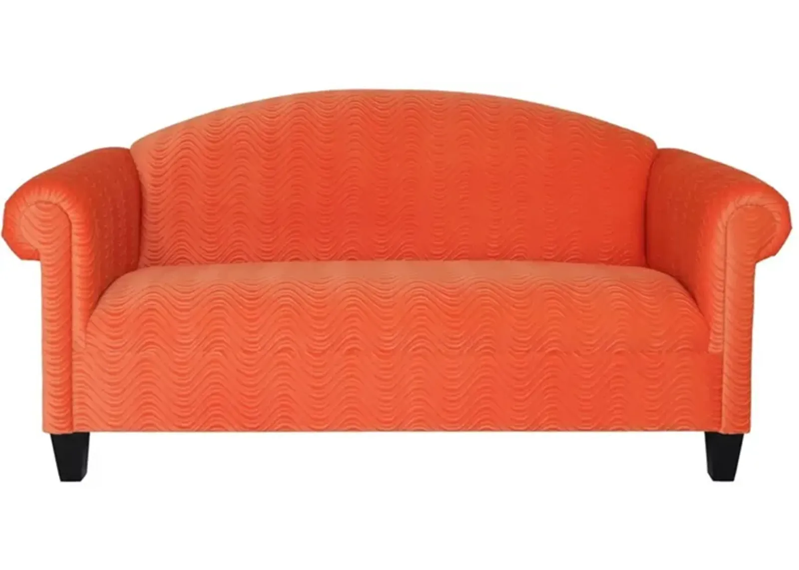 Torba Sofa in Orange by HomeRoots