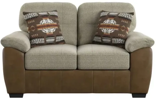 Porter Badlands Saddle Loveseat