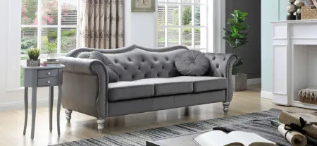 Hollywood Sofa in Dark Gray by Glory Furniture