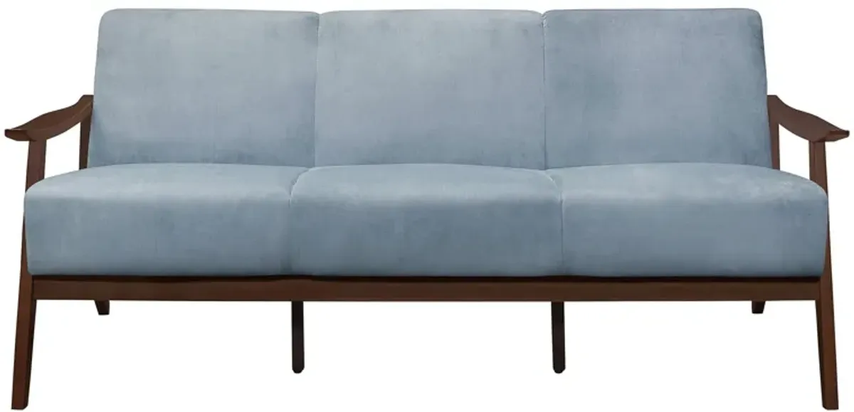 Lewiston Sofa in Blue Gray by Homelegance