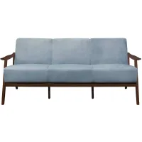 Lewiston Sofa in Blue Gray by Homelegance