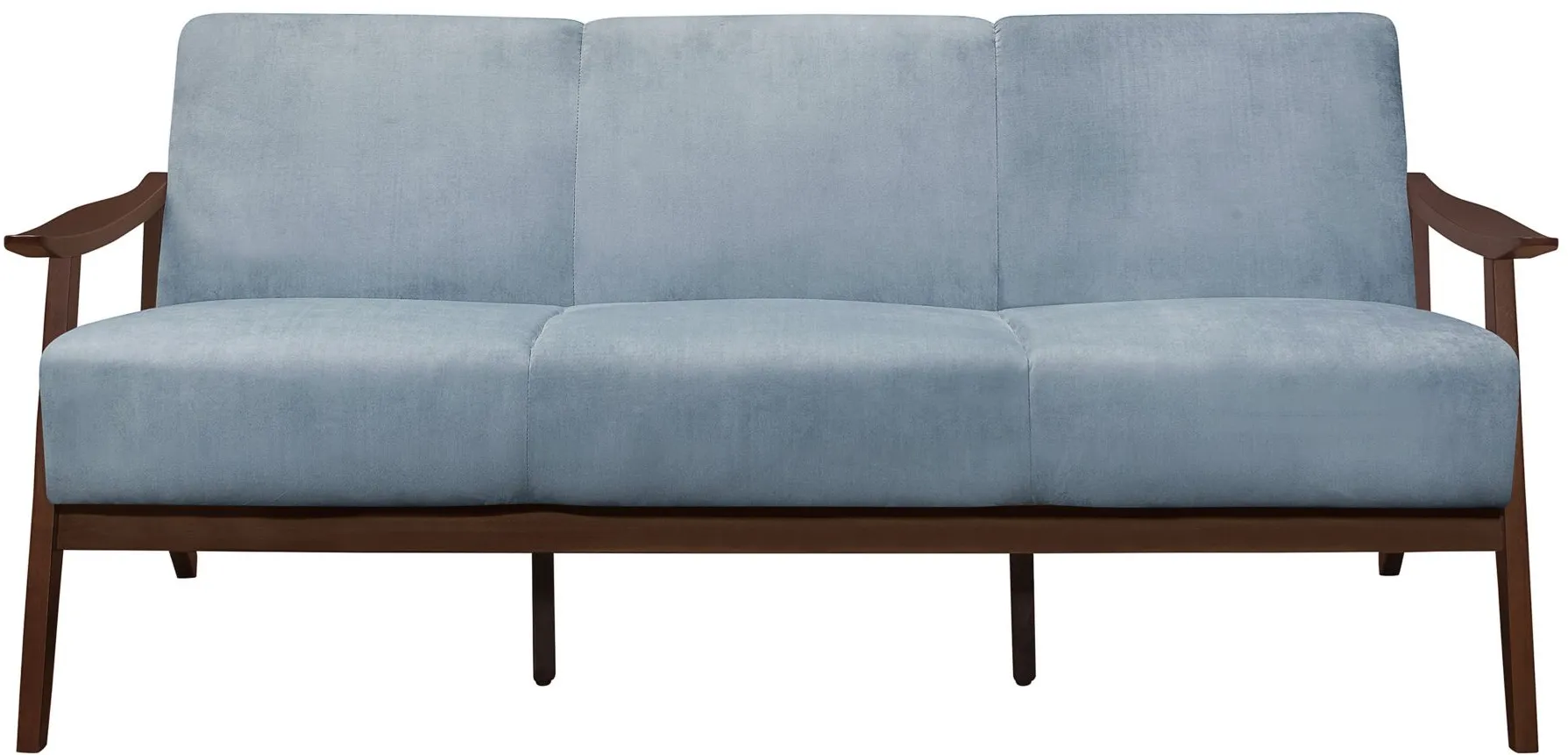 Lewiston Sofa in Blue Gray by Homelegance
