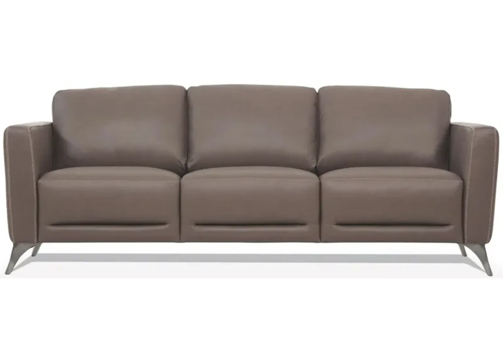 Metteneye Sofa in Taupe by HomeRoots