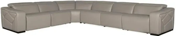 Opal 6-pc. Sectional with 3 Power Recliners & Power Headrest