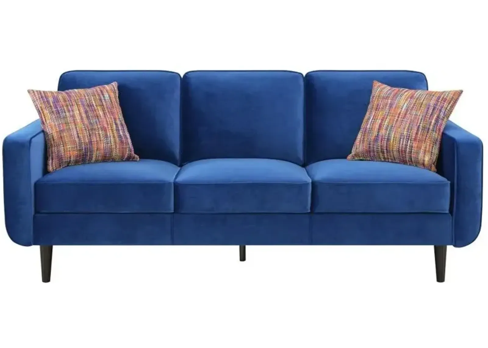 Jax Sofa in royal blue by Emerald Home Furnishings