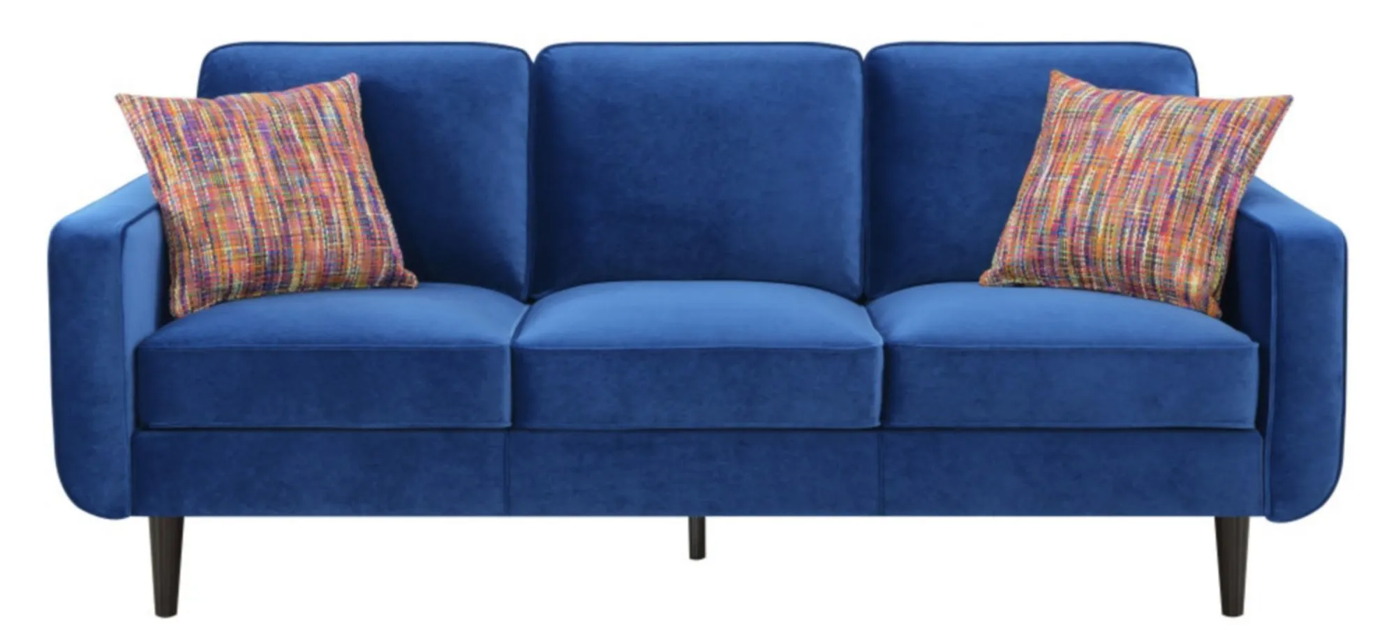 Jax Sofa in royal blue by Emerald Home Furnishings