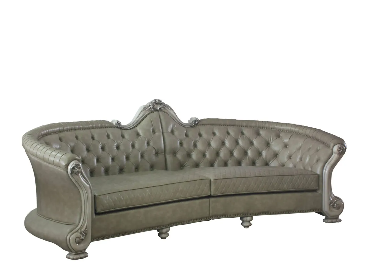 Dunloch Sofa in Bone by HomeRoots