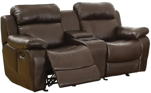 Dwyer Double Glider Reclining Love Seat With Center Console