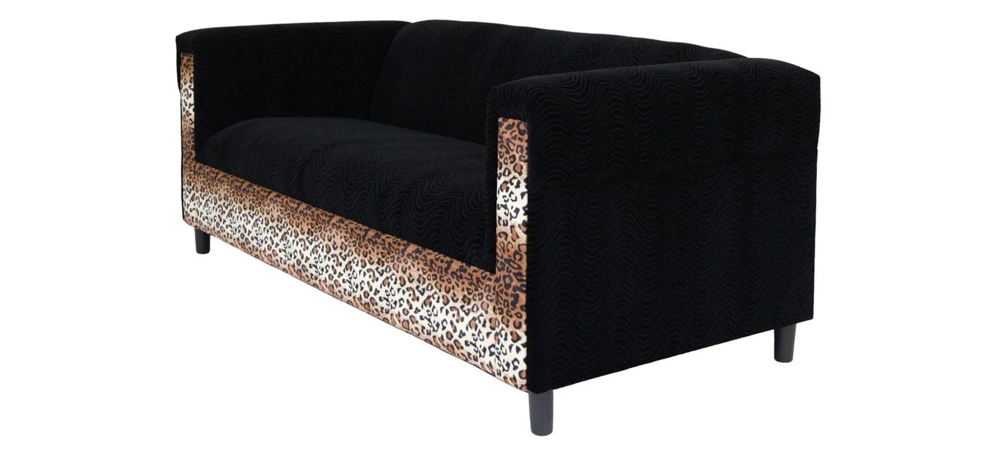 Ailani Sofa in Black by HomeRoots