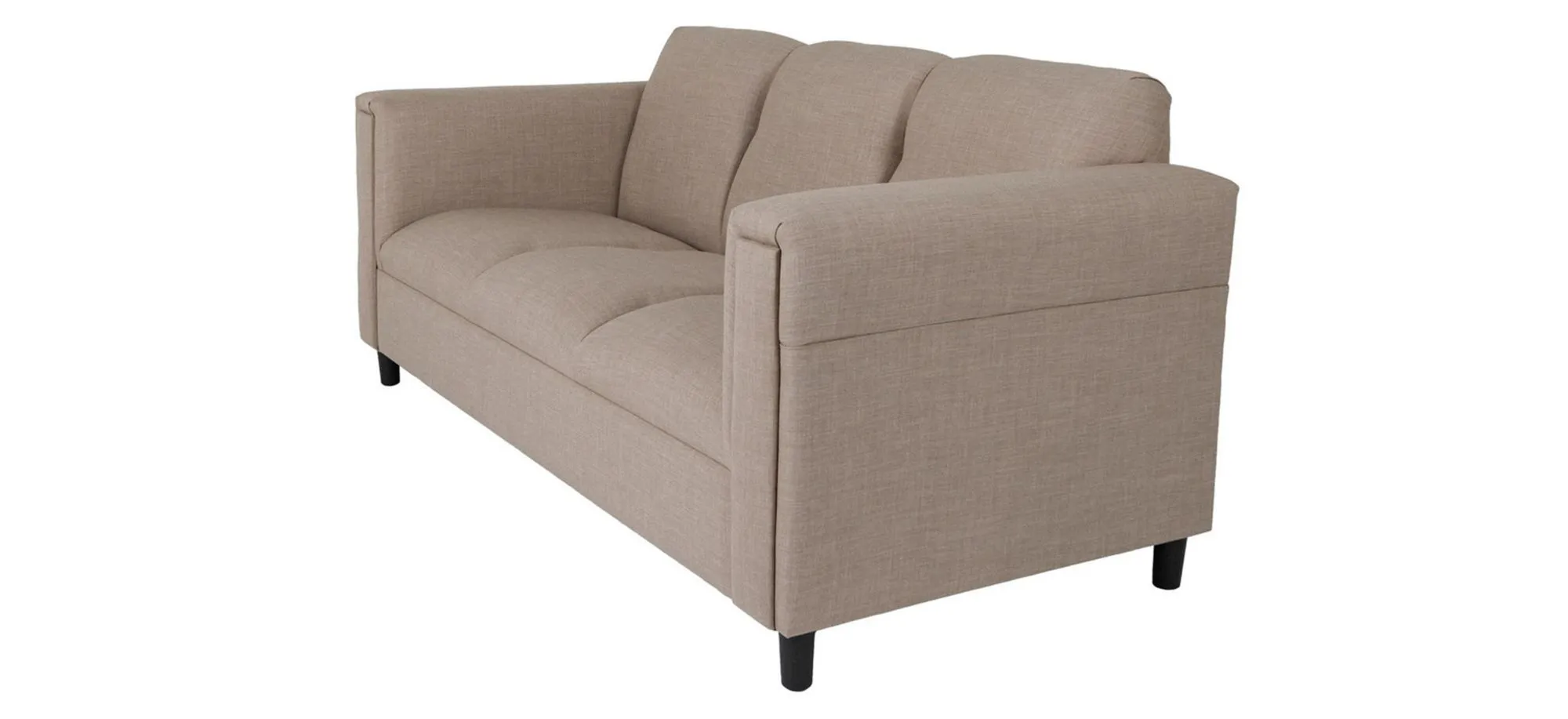 Leilani Sofa in Beige by HomeRoots