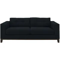 Mirasol Sofa in Suede so Soft Midnight by H.M. Richards
