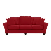 Briarwood Sofa in Suede So Soft Cardinal by H.M. Richards