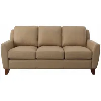Pavia Sofa in Denver Fawn by Omnia Leather