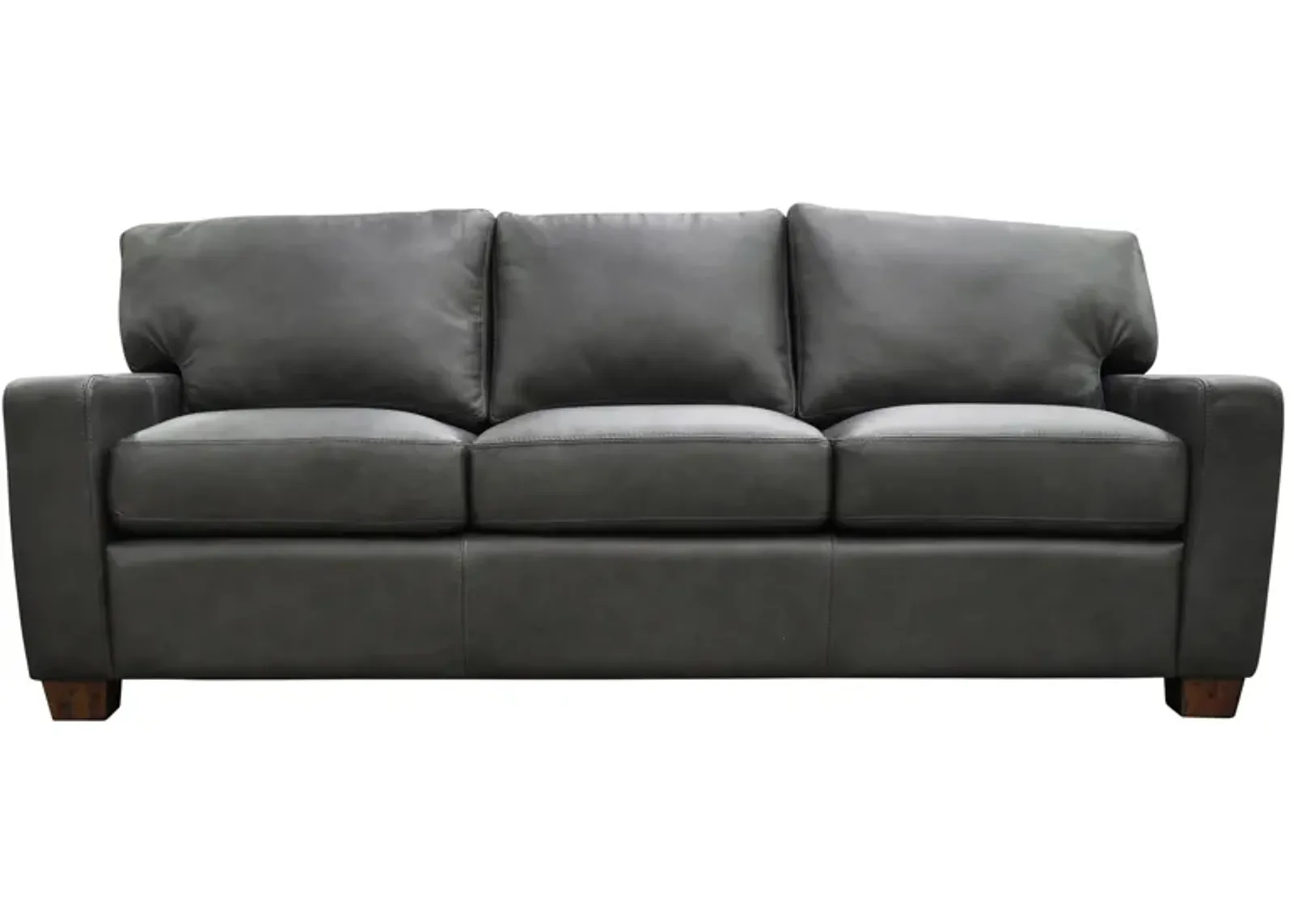 Albany Sofa in Urban Graphite by Omnia Leather