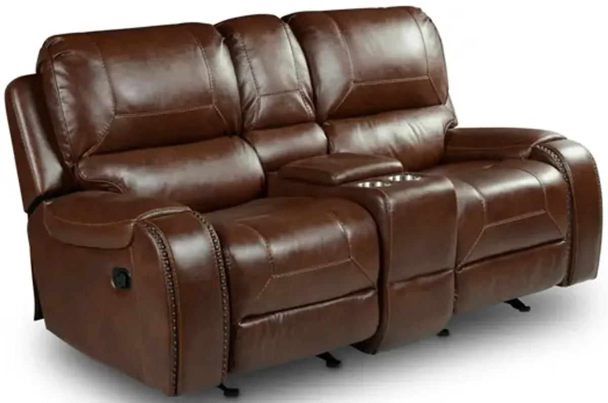 Keily 3-pc. Sofa, Loveseat, & Recliner Set in Brown by Steve Silver Co.